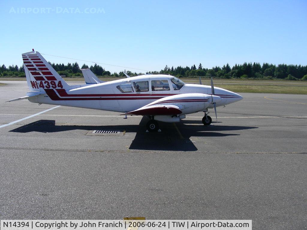 N14394, 1972 Piper PA-23-250 C/N 27-7304991, Multi Trainer Pavco