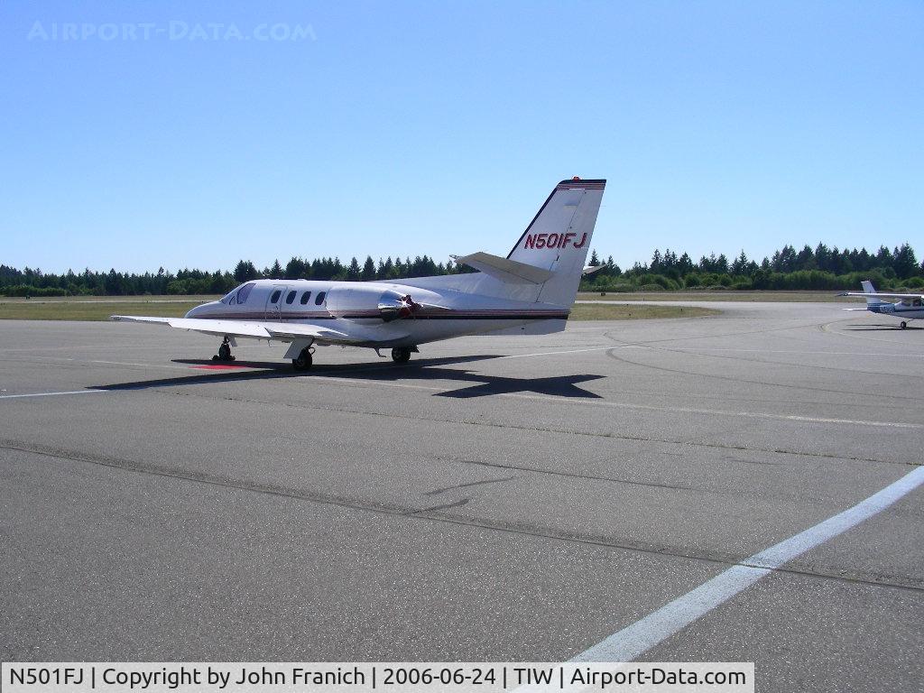 N501FJ, Cessna 501 Citation I/SP C/N 501-0167, At Pavco