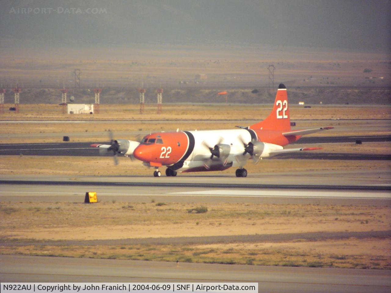N922AU, Lockheed P-3A Orion C/N 185-5100 (151387), Pic one