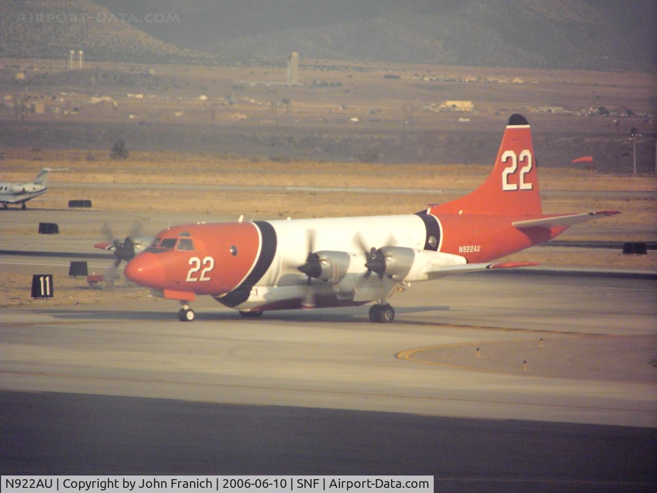 N922AU, Lockheed P-3A Orion C/N 185-5100 (151387), pic two