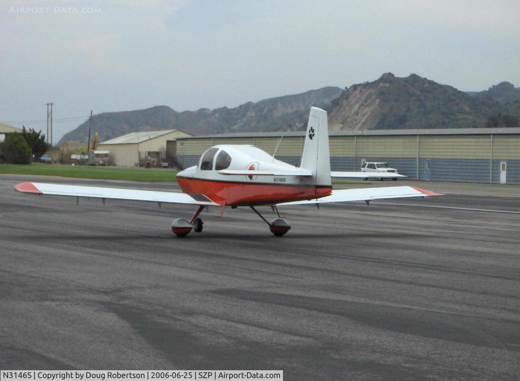 N3146S, 2005 Vans RV-10A C/N 40047, 2005 Nys VAN'S RV-10A, Lycoming IO-540, taxi to Runway 22