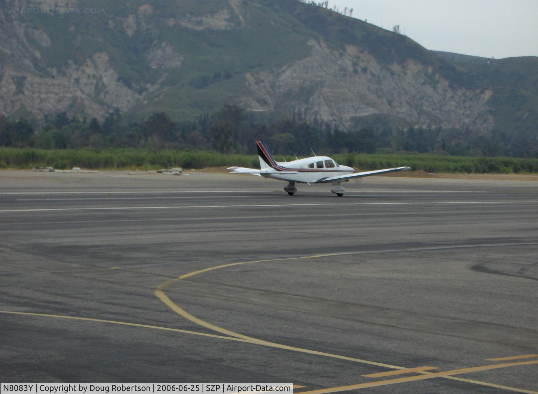 N8083Y, 1979 Piper PA-28-236 Dakota C/N 28-7911310, 1979 Piper PA-28-236 DAKOTA, Lycoming O-540-J3A5D 235 Hp, takeoff roll Runway 22