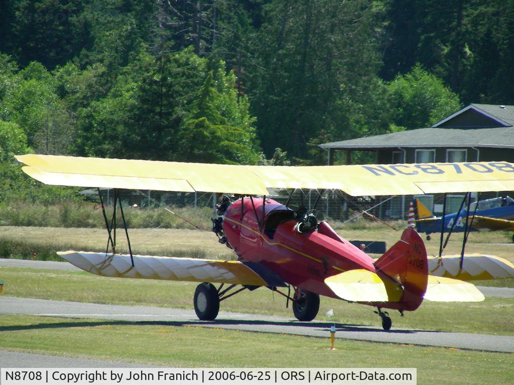 N8708, 1929 Curtiss-Wright Travel Air D-4000 C/N 926, You 2 can ride in this plane from East Sound