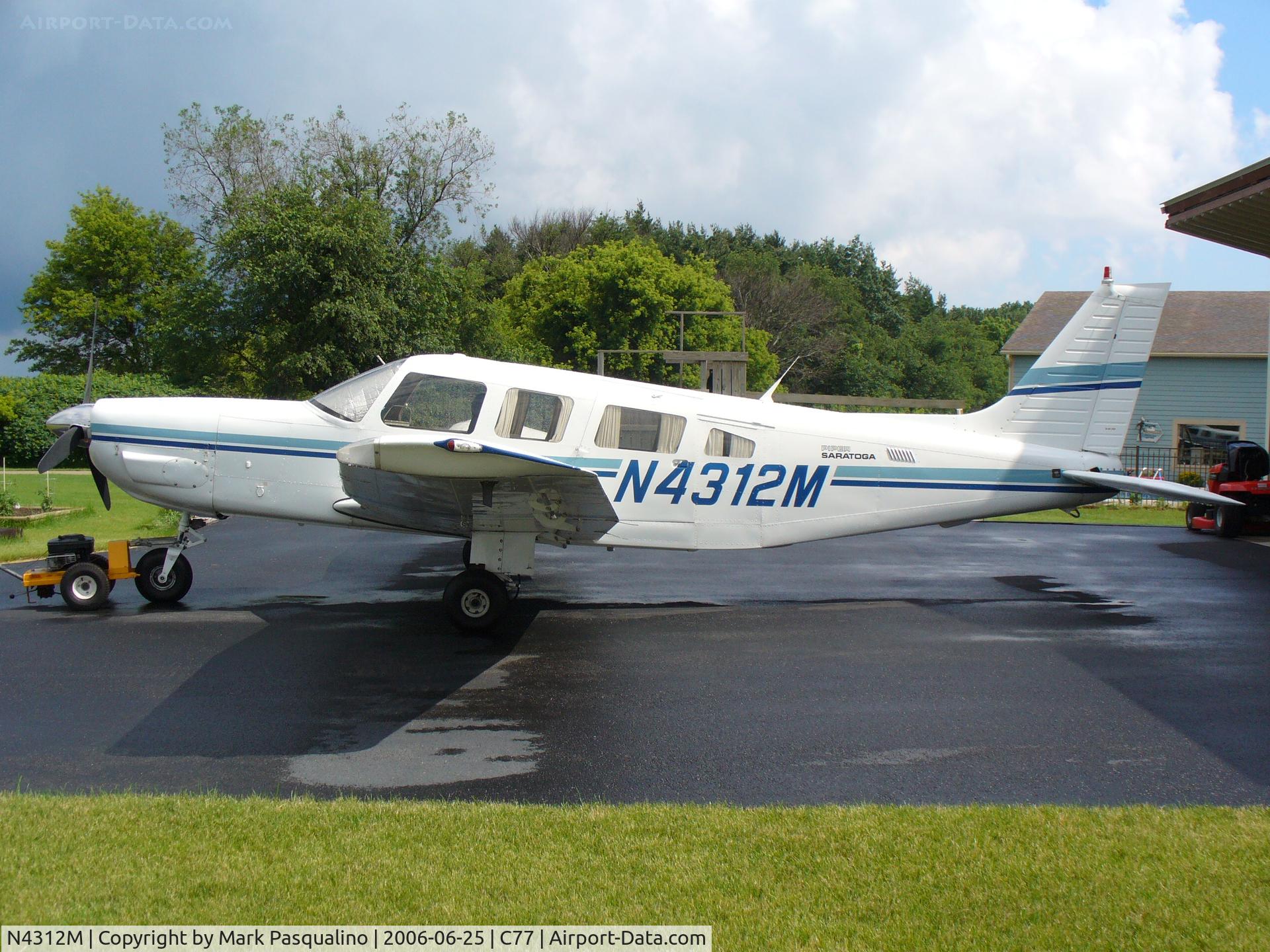 N4312M, Piper PA-32-301 Saratoga C/N 32-8306026, PA-32-301
