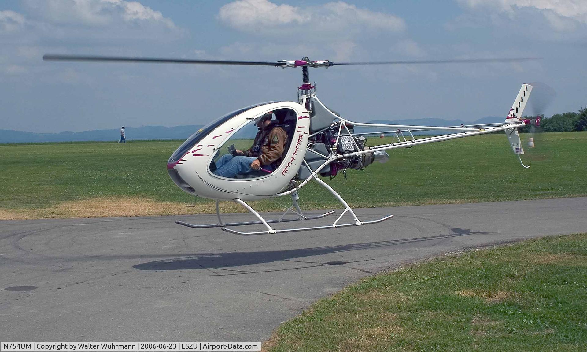 N754UM, 2005 Eagle R & D Helicycle C/N 3-9B, Switzerland, Buttwil 2006-06-23