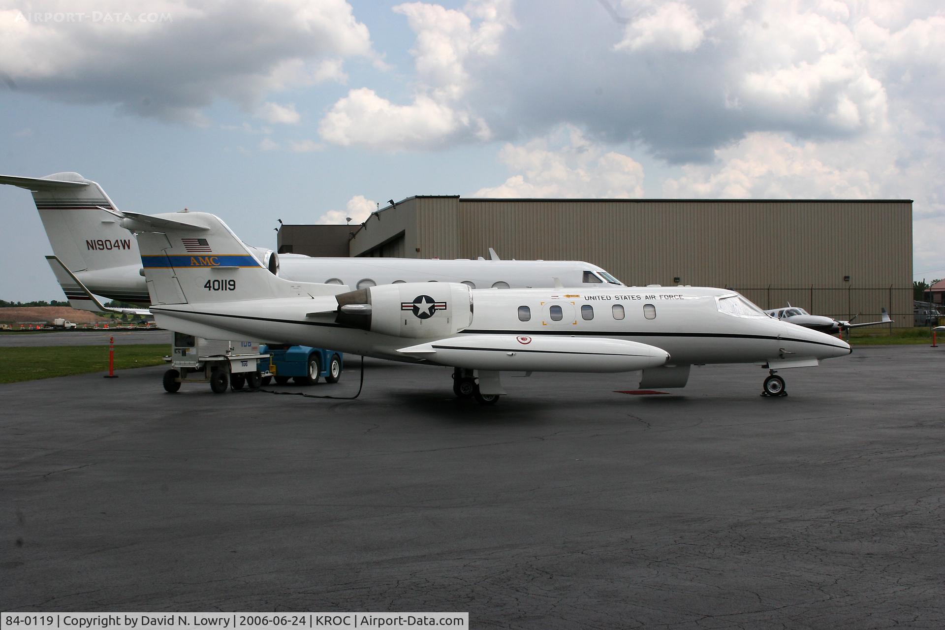 84-0119, 1984 Gates Learjet C-21A C/N 35A-565, 84-0119 at KROC.