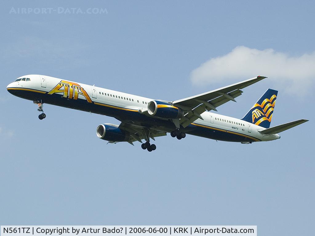 N561TZ, 2003 Boeing 757-33N C/N 33526, American Trans Air (ATA)