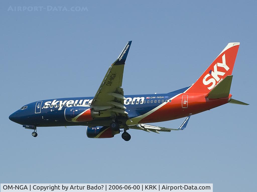 OM-NGA, 2006 Boeing 737-76N C/N 32684, Sky Europe