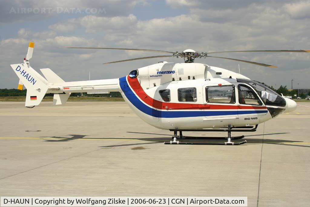 D-HAUN, Eurocopter-Kawasaki EC-145 (BK-117C-2) C/N 9088, visitor