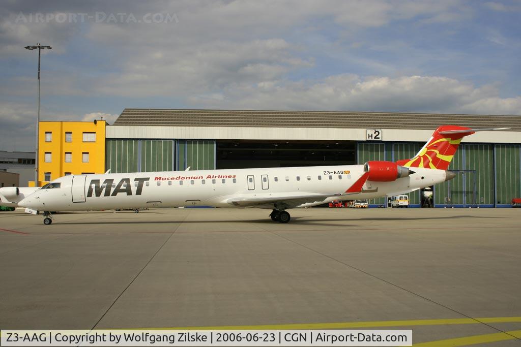 Z3-AAG, 2001 Bombardier CRJ-900LR (CL-600-2D24) C/N 15001, visitor