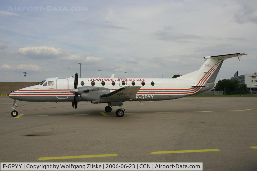 F-GPYY, 1990 Beech 1900C-1 C/N UC-115, FIFA 2006 visitor