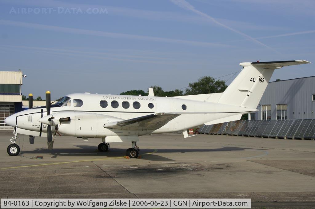 84-0163, 1984 Beech C-12U Huron C/N BL-093, visitor