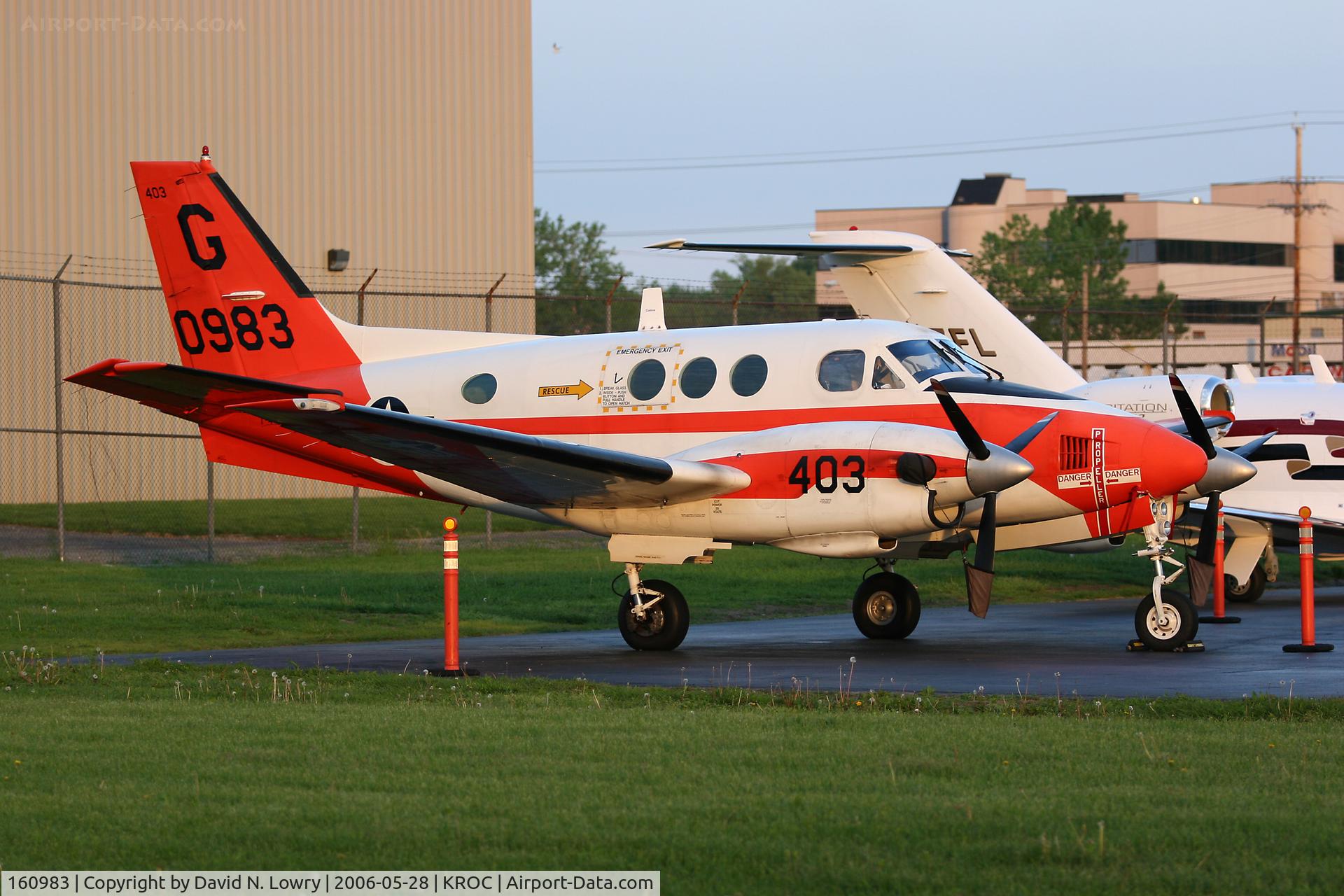 160983, Beechcraft T-44A Pegasus C/N LL-35, 160983 a T-44A at KROC.