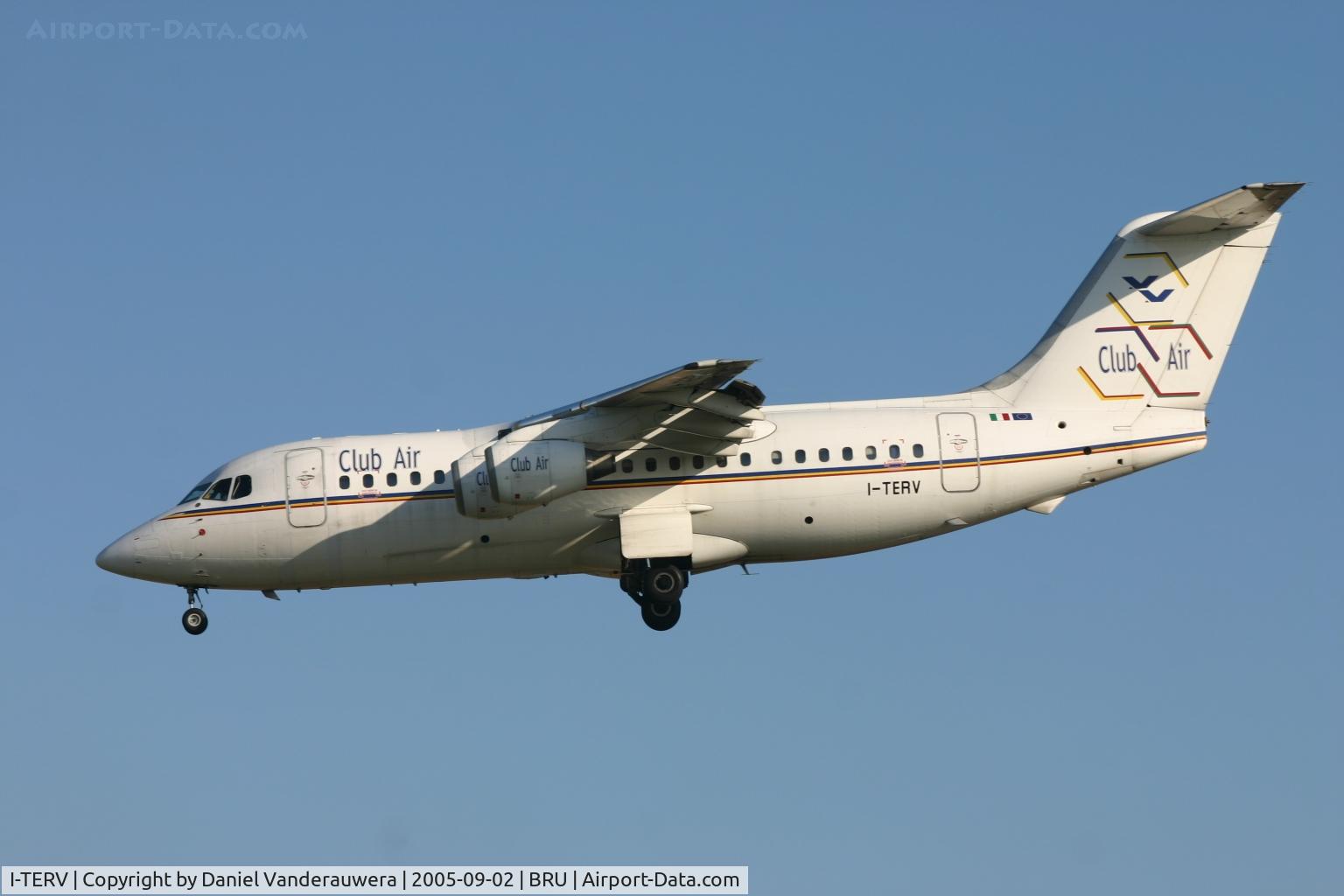 I-TERV, 1983 British Aerospace BAe.146-200 C/N E2014, short to land on RWY 25L
