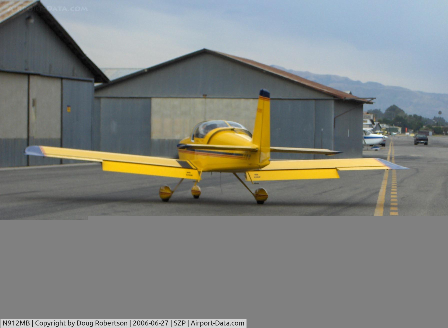 N912MB, 2004 Vans RV-9A C/N 90112, 2004 Nauman VAN'S RV-9A, Lycoming O-320 160 Hp, shutdown at home hangar
