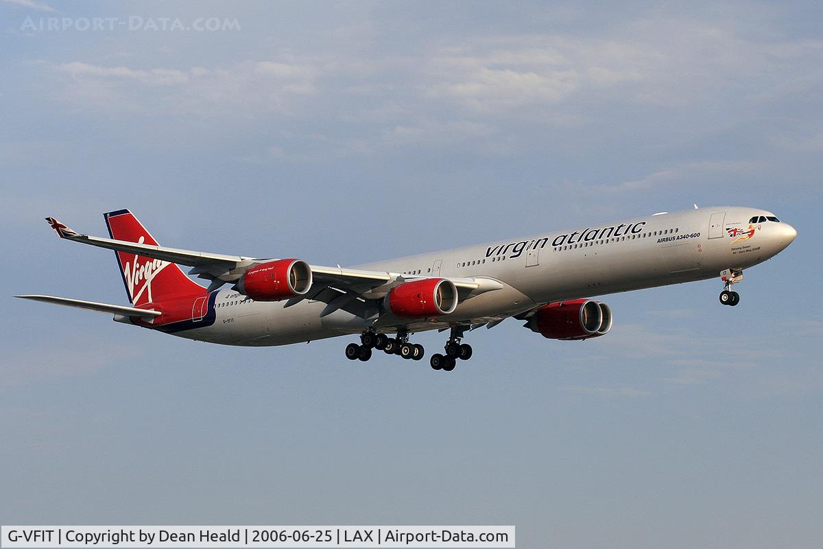 G-VFIT, 2006 Airbus A340-642 C/N 753, Virgin Atlantic G-VFIT 