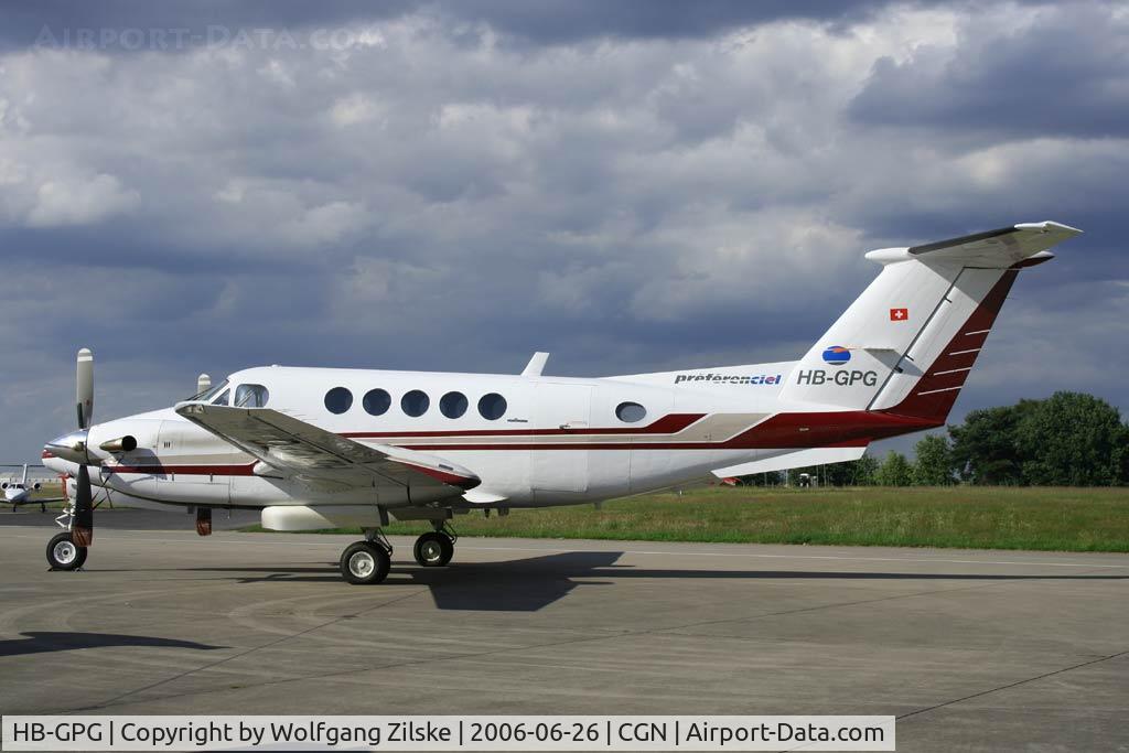 HB-GPG, 1977 Beech 200 Super King Air C/N BB-307, FIFA 2006 visitor