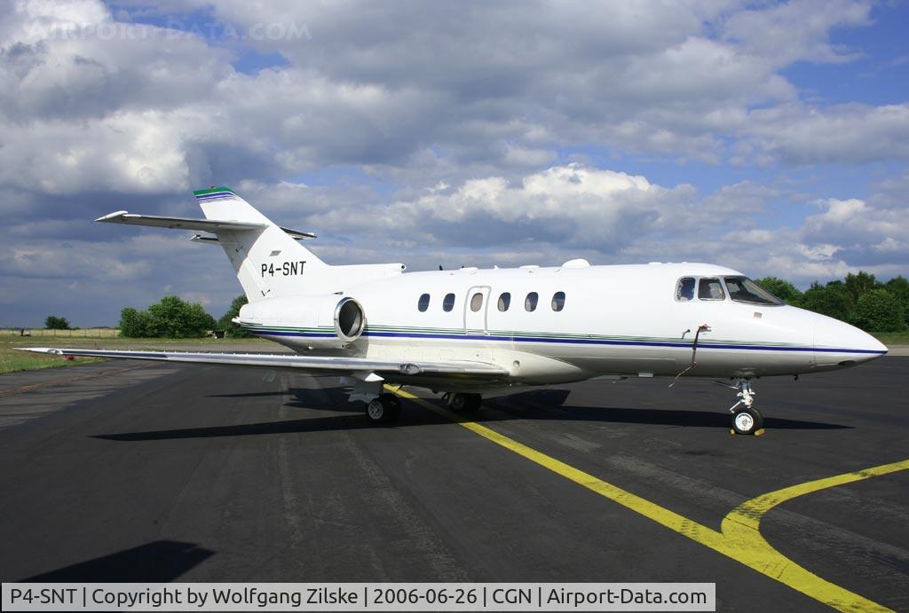 P4-SNT, 2001 Raytheon Hawker 800XP C/N 258538, FIFA 2006 visitor