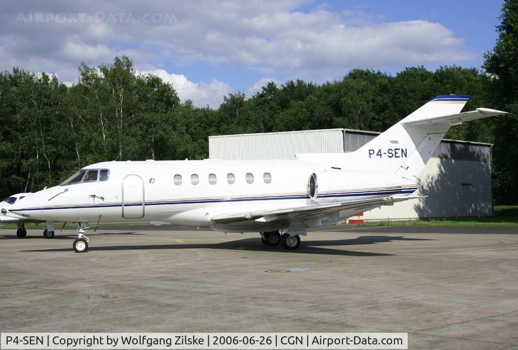 P4-SEN, 2003 Raytheon Hawker 800XP C/N 258617, FIFA 2006 visitor