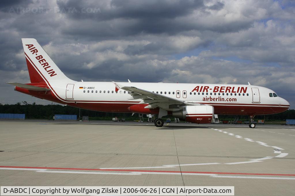 D-ABDC, 2005 Airbus A320-214 C/N 2654, visitor