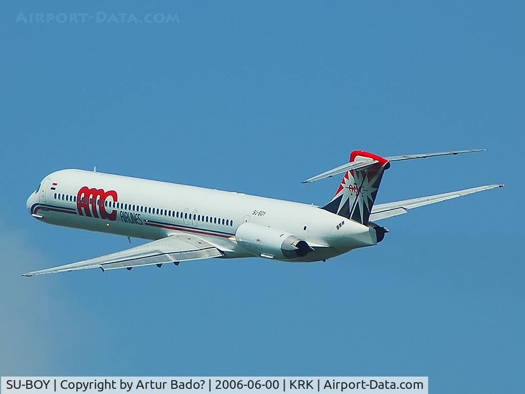 SU-BOY, 1996 McDonnell Douglas MD-83 (DC-9-83) C/N 53191, AMC