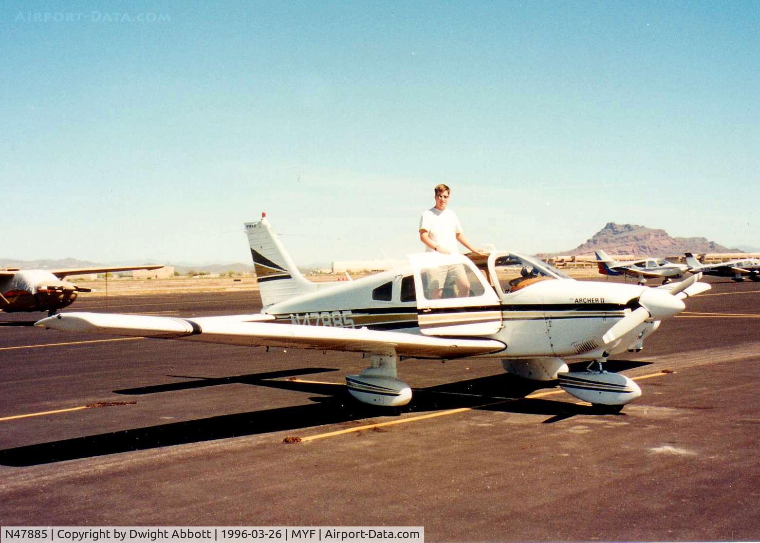 N47885, 1977 Piper PA-28-181 Archer C/N 28-7890148, 1977 Piper Archer II PA-28-181