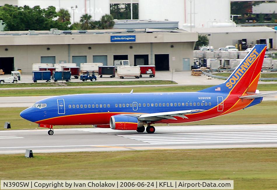 N390SW, 1994 Boeing 737-3H4 C/N 26593, N390SW SOuthwest Airlines