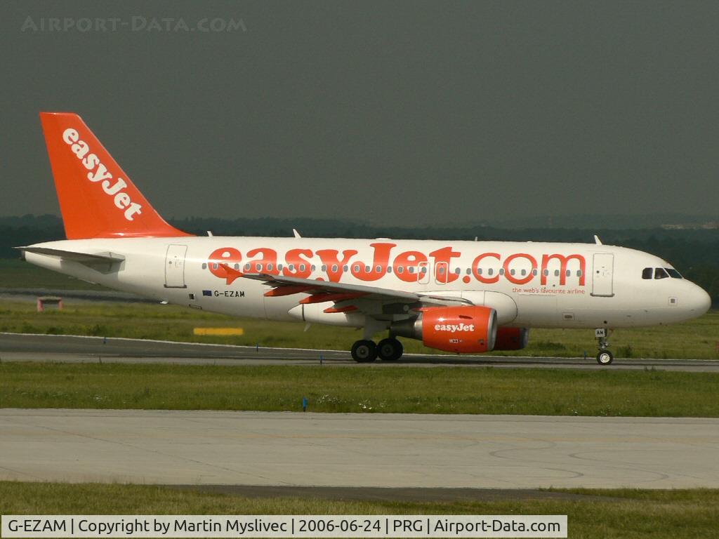 G-EZAM, 2003 Airbus A319-111 C/N 2037, Airbus A319-111