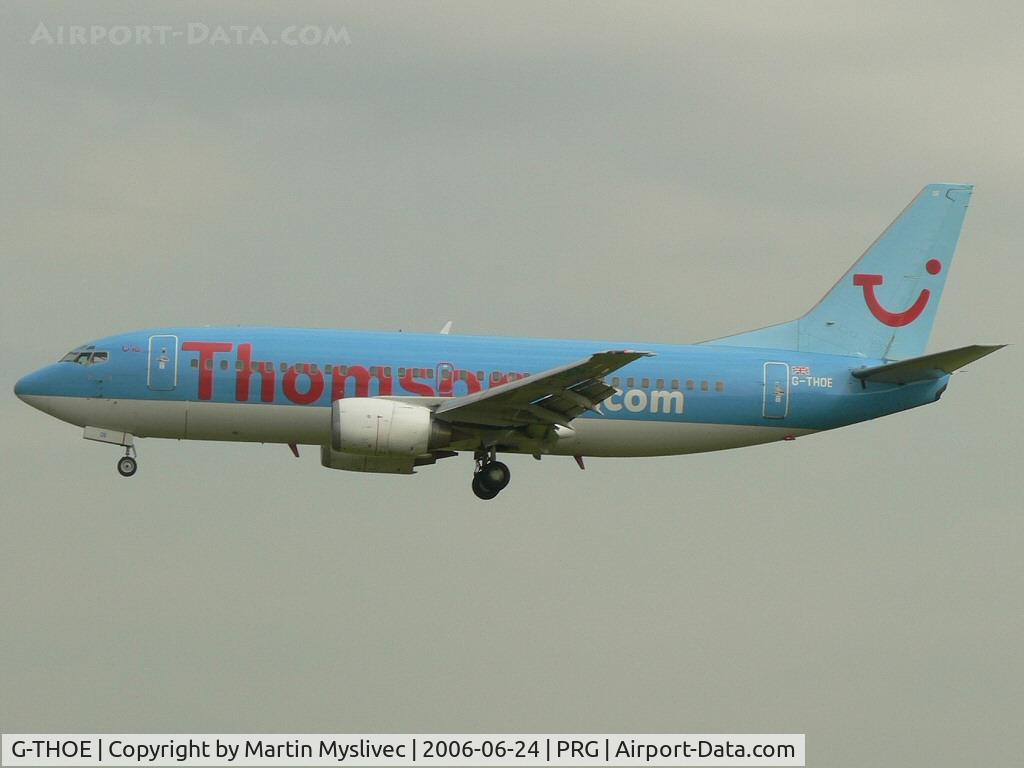 G-THOE, 1995 Boeing 737-3Q8 C/N 26313, Boeing 737-3Q8