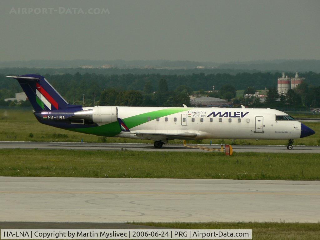 HA-LNA, 2002 Canadair CRJ-100ER (CL-600-2B19) C/N 7676, CRJ-200ER