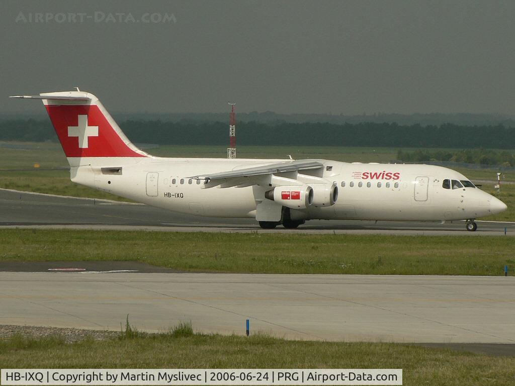 HB-IXQ, 1996 British Aerospace Avro 146-RJ100 C/N E3282, Avro RJ100