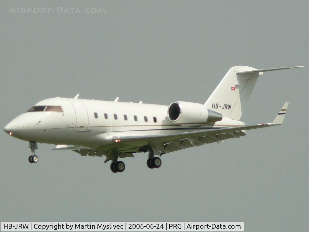 HB-JRW, 2004 Bombardier Challenger 604 (CL-600-2B16) C/N 5602, Comlux Aviation Bombardier Challenger 604