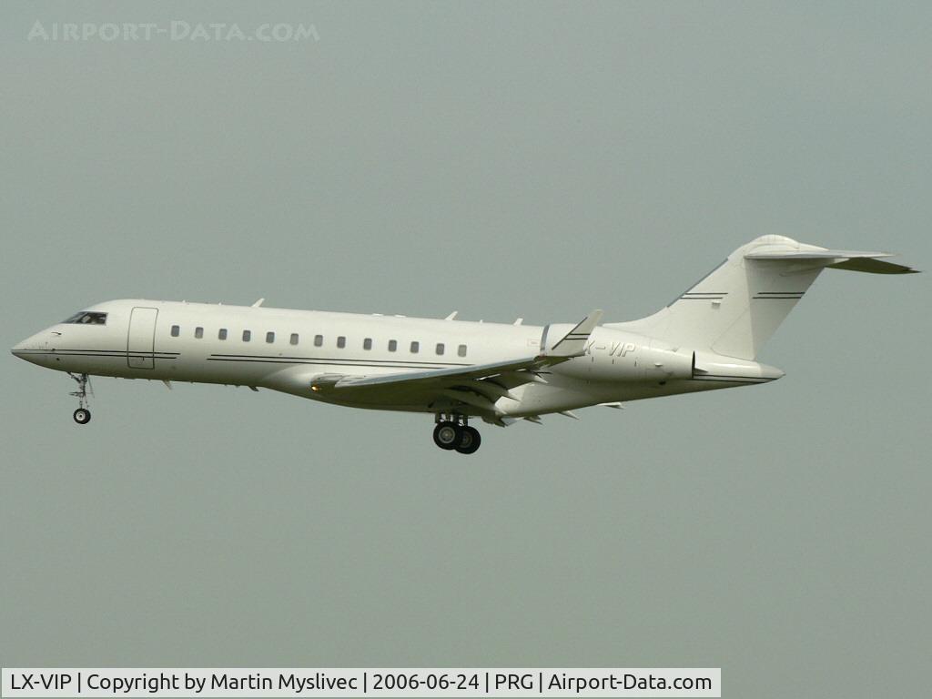 LX-VIP, 2000 Bombardier BD-700-1A10 Global Express C/N 9076, BD-700-1A10 Global Express