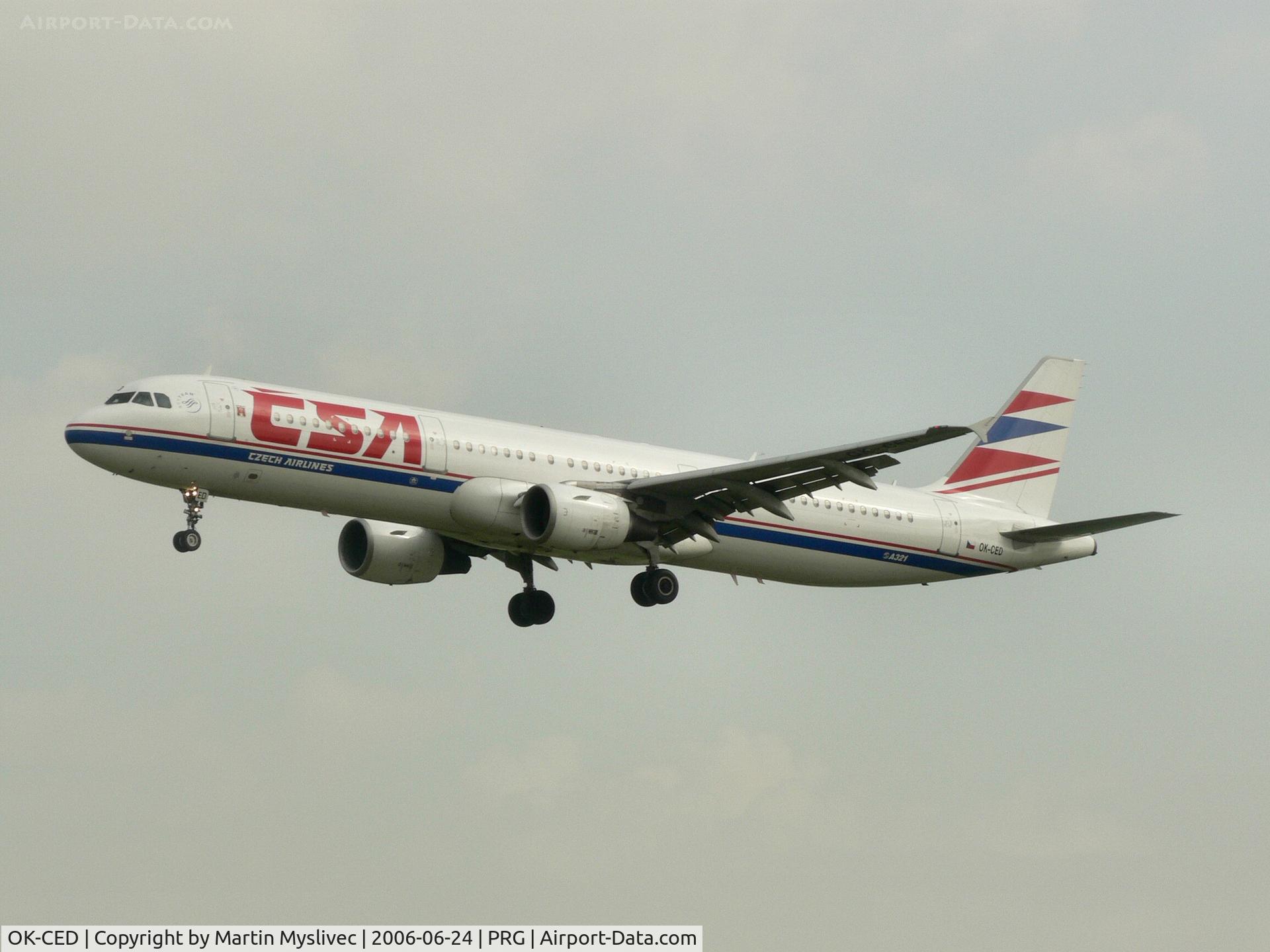OK-CED, 1997 Airbus A321-211 C/N 684, Airbus A321-211