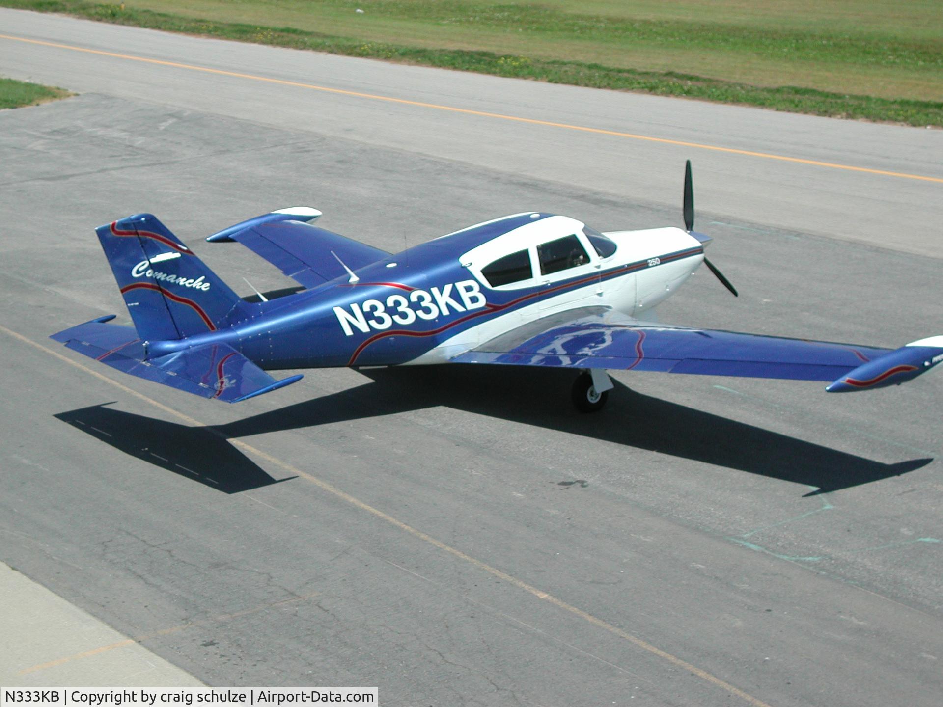 N333KB, 1959 Piper PA-24-250 Comanche C/N 24-1048, At Corona airport in California