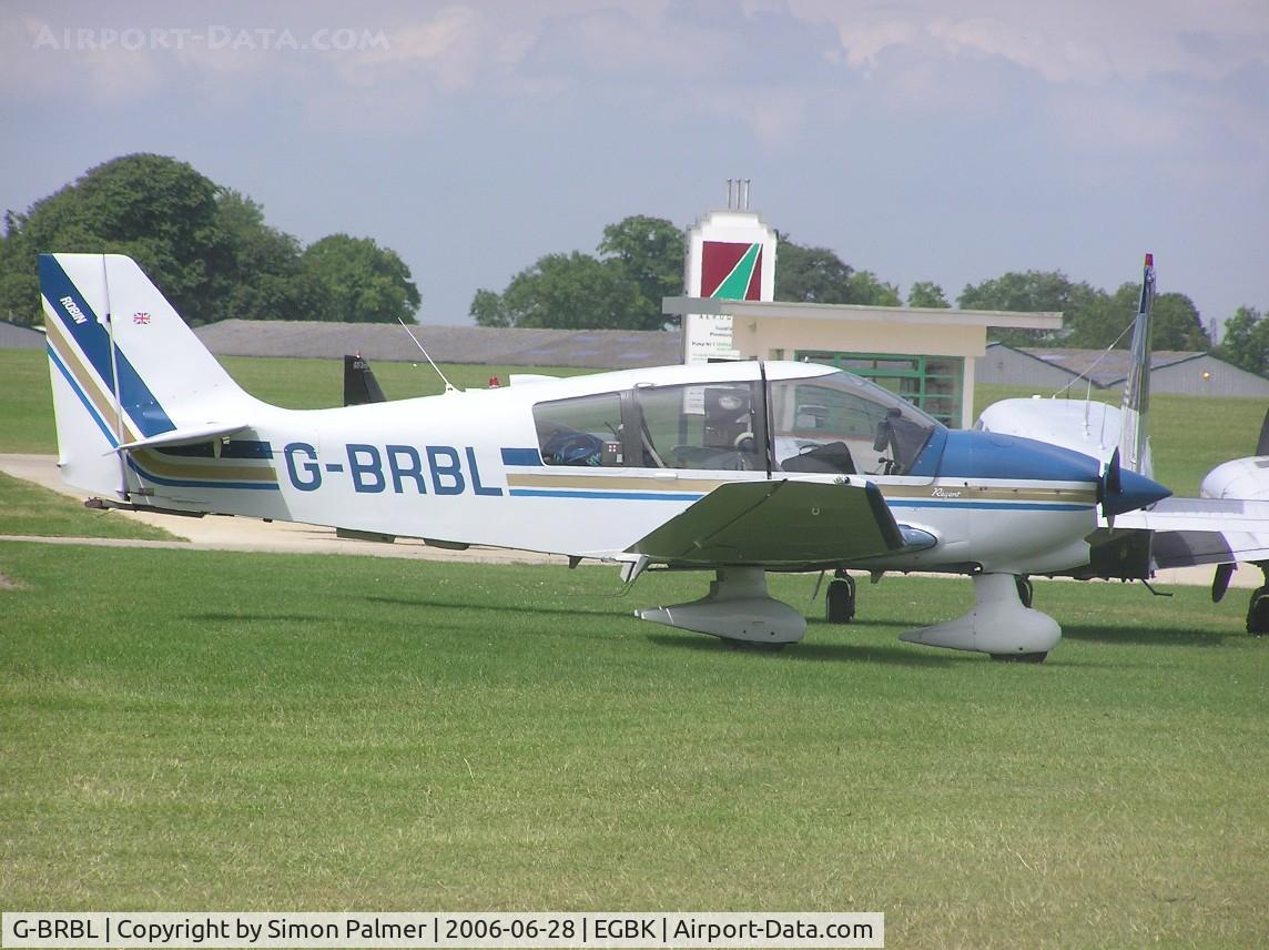 G-BRBL, 1989 Robin DR-400-180 Regent Regent C/N 1920, Robin DR400/180 Regent at Sywell Aerodrome