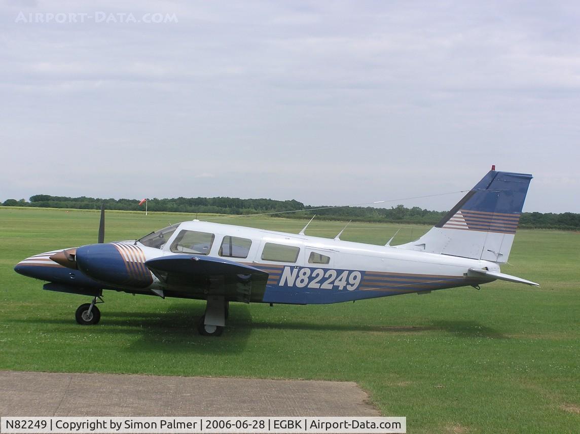 N82249, 1979 Piper PA-34-200T Seneca II C/N 34-7970161, PA34-200T at Sywell Aerodrome