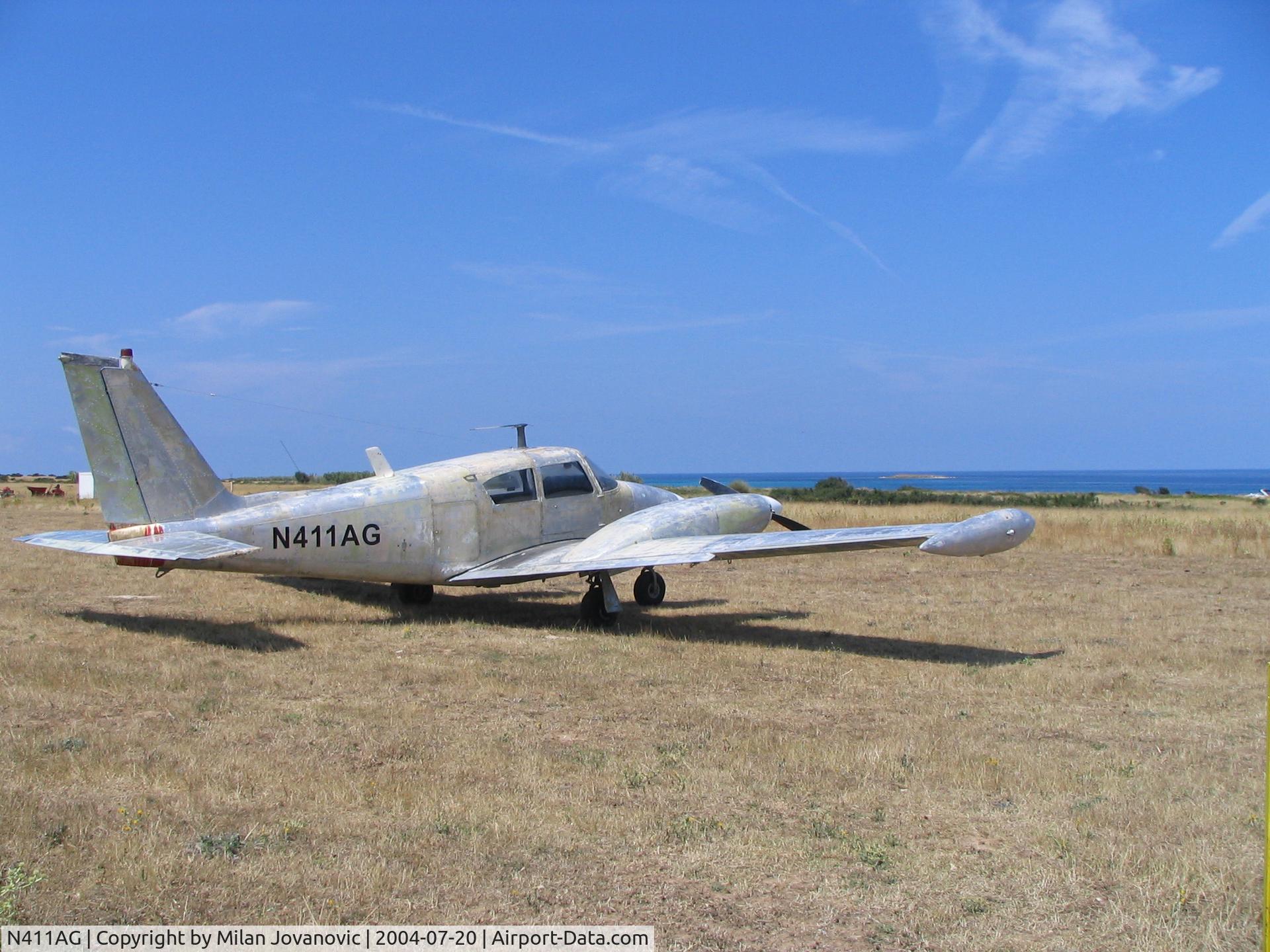 N411AG, 1964 Piper PA-30 Twin Comanche C/N 30-351, CROATIAN ISLAND UNIJE