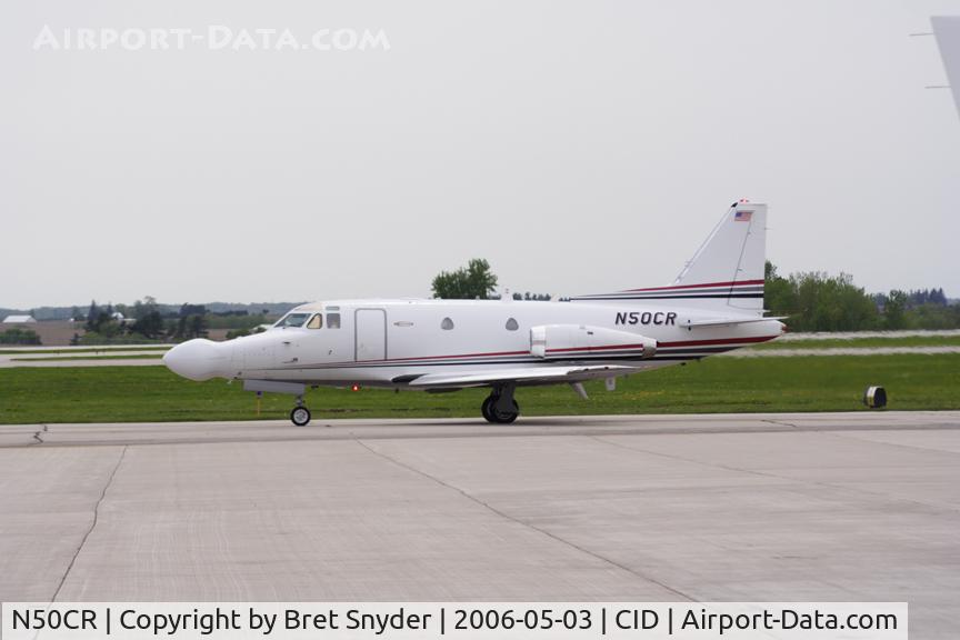 N50CR, 1964 North American NA-265-50 Saberliner C/N 287-1, Rockwell's test plane