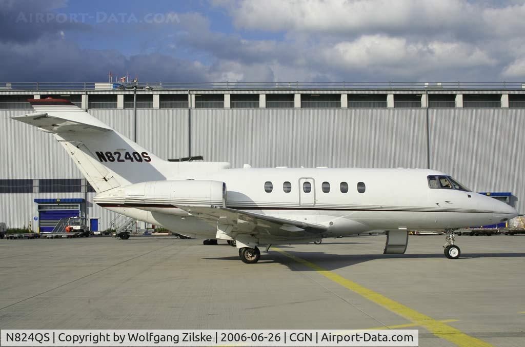 N824QS, 2001 Raytheon Hawker 800XP C/N 258523, FIFA 2006 visitor