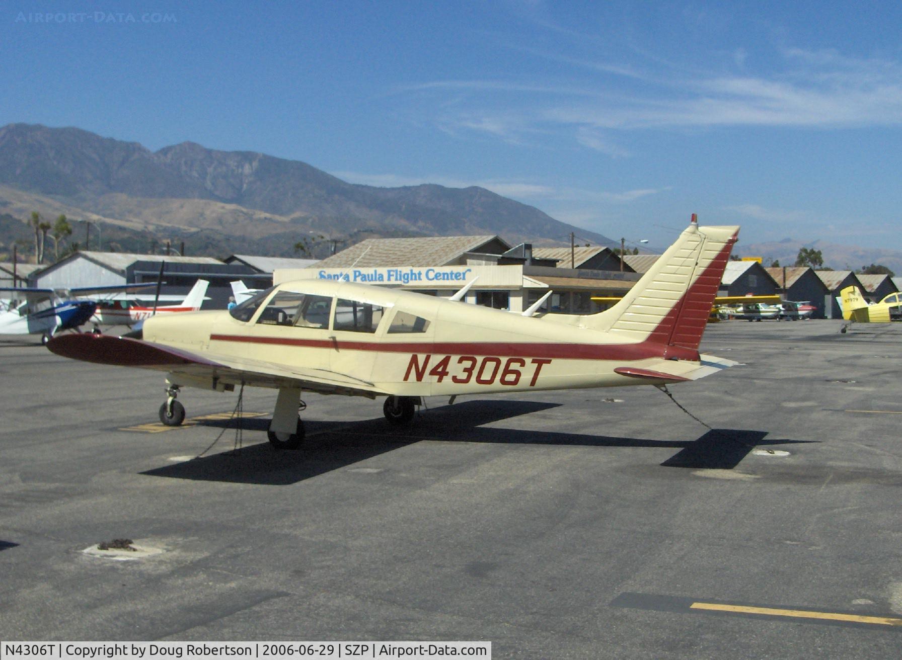 N4306T, 1971 Piper PA-28R-200 Cherokee Arrow C/N 28R-7235004, 1971 Piper PA-28R 200 ARROW, Lycoming IO-360-C1C 200 Hp