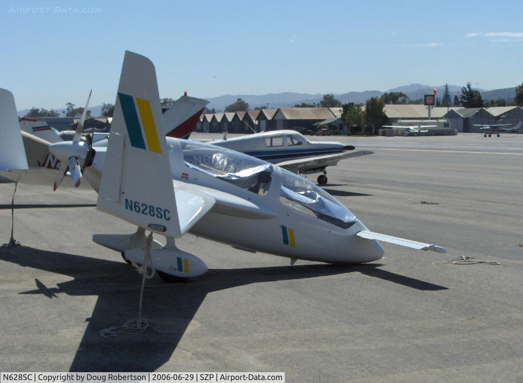 N628SC, Gyroflug SC-01B-160 Speed Canard C/N S-29, Gyroflug SC 01 B 160 SPEED CANARD, Lycoming O-320-D1A 160 Hp pusher