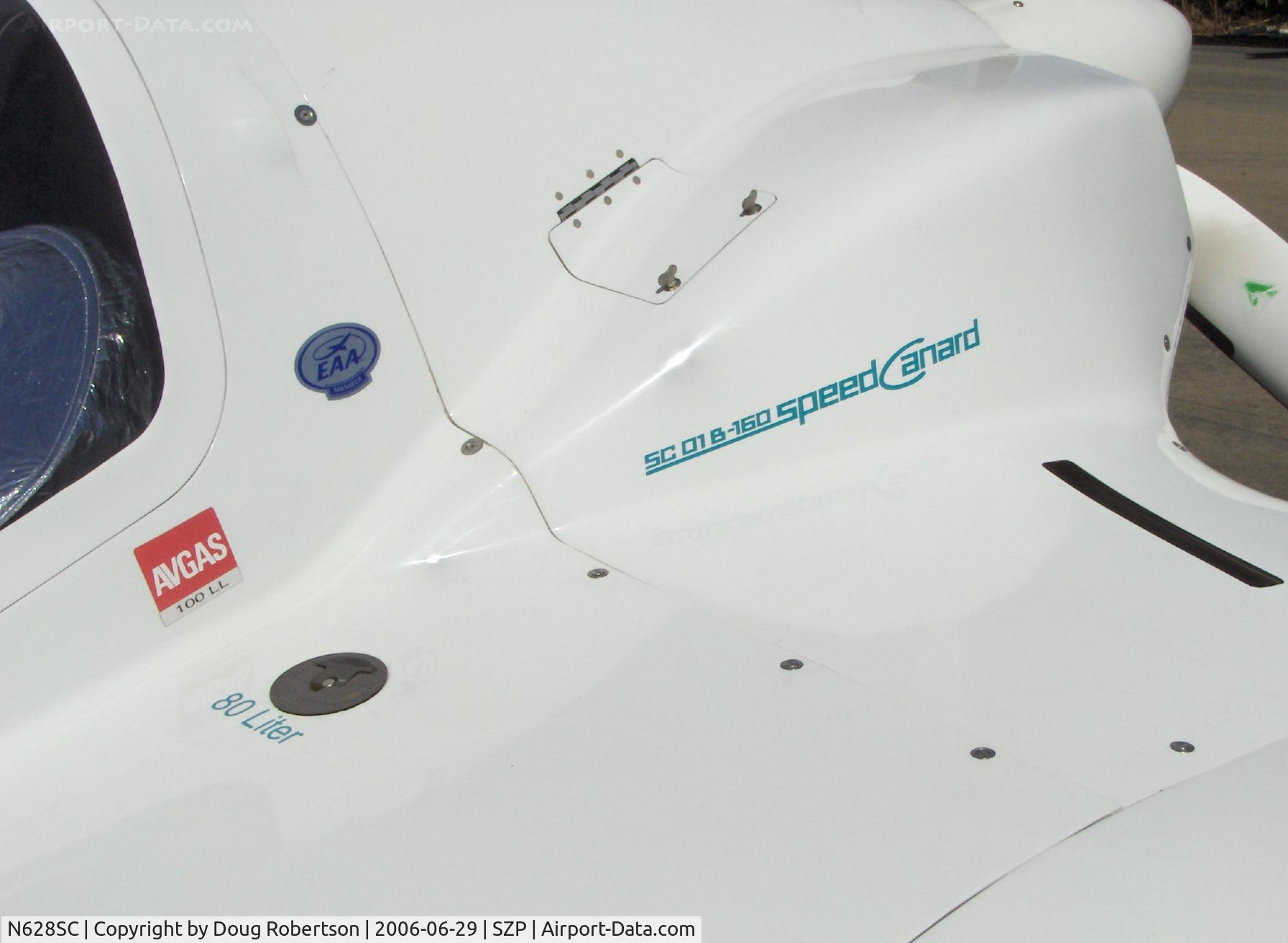 N628SC, Gyroflug SC-01B-160 Speed Canard C/N S-29, Gyroflug SC 01 B 160 SPEED CANARD, Lycoming O-320-D1A 160 Hp pusher