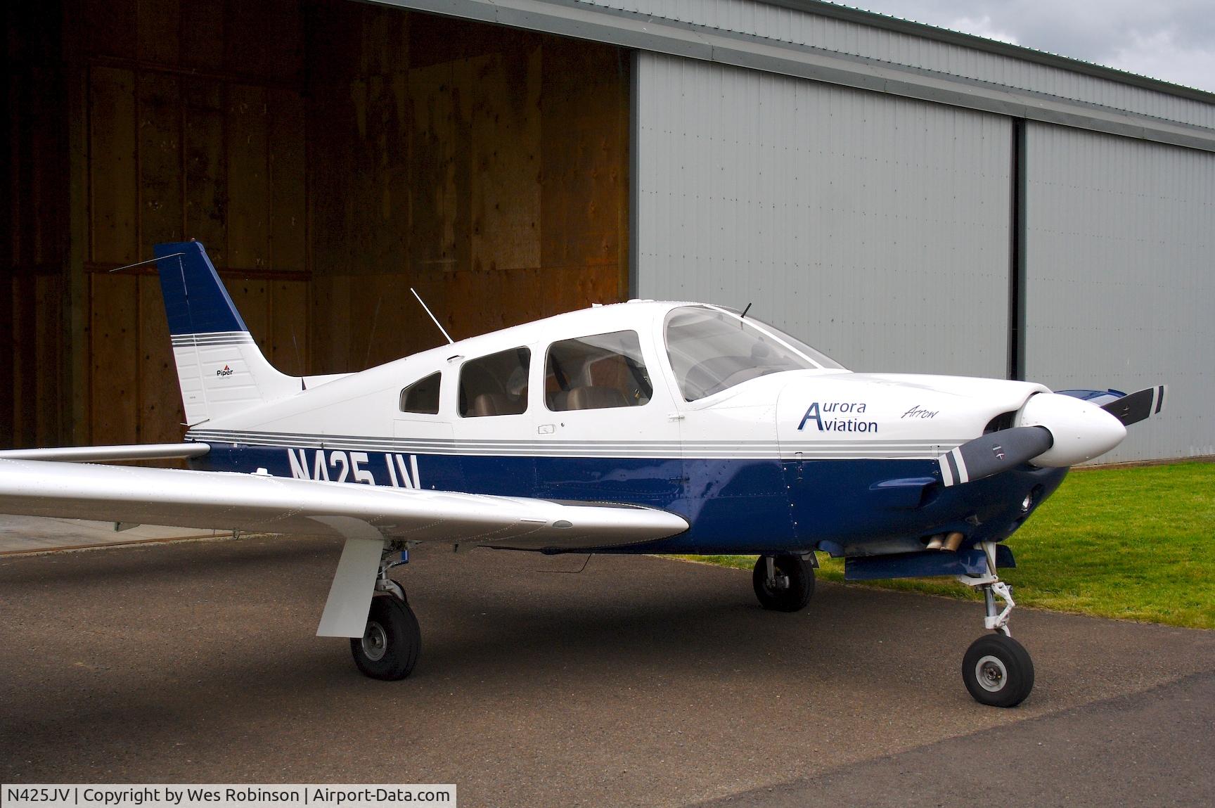 N425JV, 2004 Piper PA-28R-201 Cherokee Arrow III C/N 2844112, Aurora Aviation's Piper Arrow