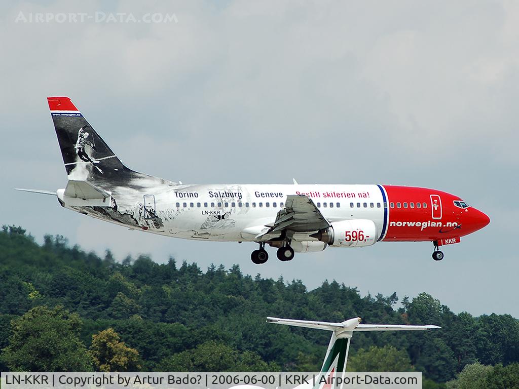 LN-KKR, 1988 Boeing 737-3Y0 C/N 24256, Norwegian