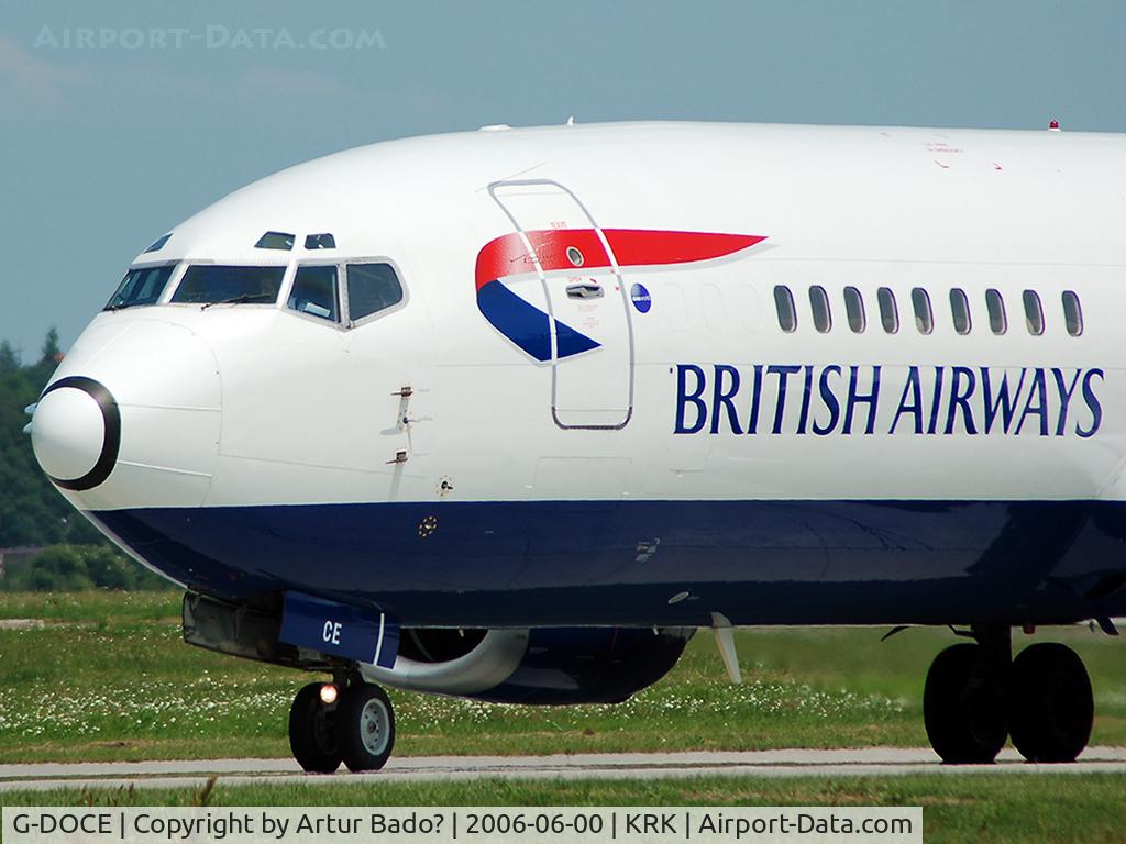 G-DOCE, 1991 Boeing 737-436 C/N 25350, British Airways