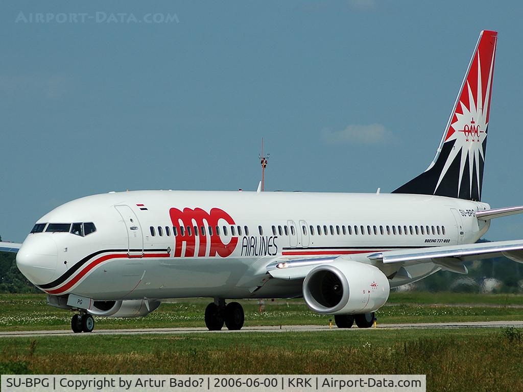 SU-BPG, 2006 Boeing 737-86N C/N 32669, AMC Airlines