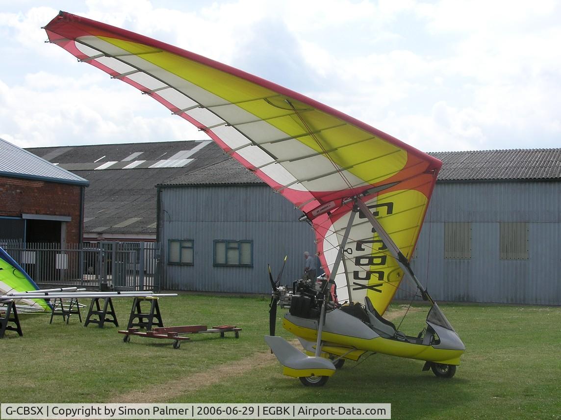 G-CBSX, 2002 Air Creation Kiss 400-582(1) C/N BMAA/HB/225, Kiss weight-shift microlight