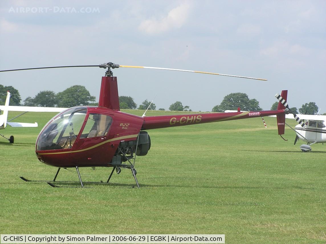 G-CHIS, 1991 Robinson R22 Beta C/N 1740, Robinson R-22 Beta in smart maroon/gold colours