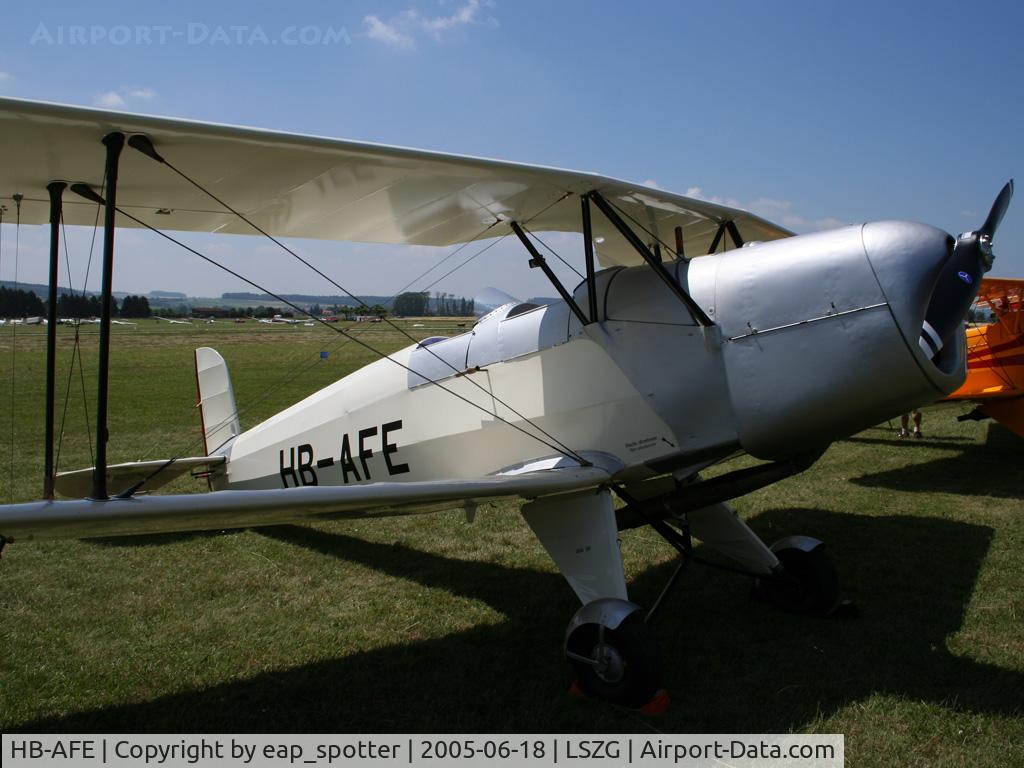 HB-AFE, 1938 Bucker Bu-131B Jungmann C/N 36, Oldtimer Fly In Grenchen 2005